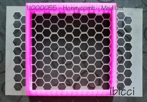 Large Landscape honeycomb stencil